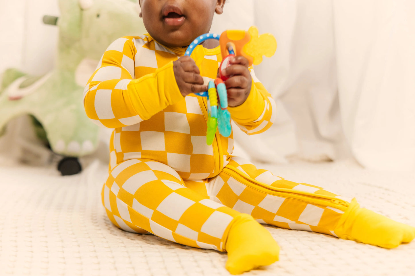 Sunny Romper Jammies The Little Bean Store