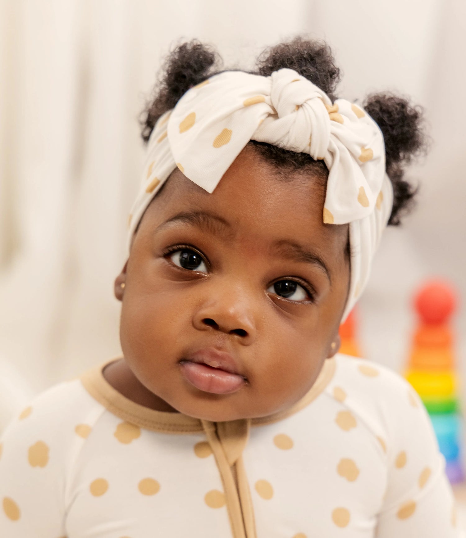 Biscuit Twist Bow The Little Bean Store