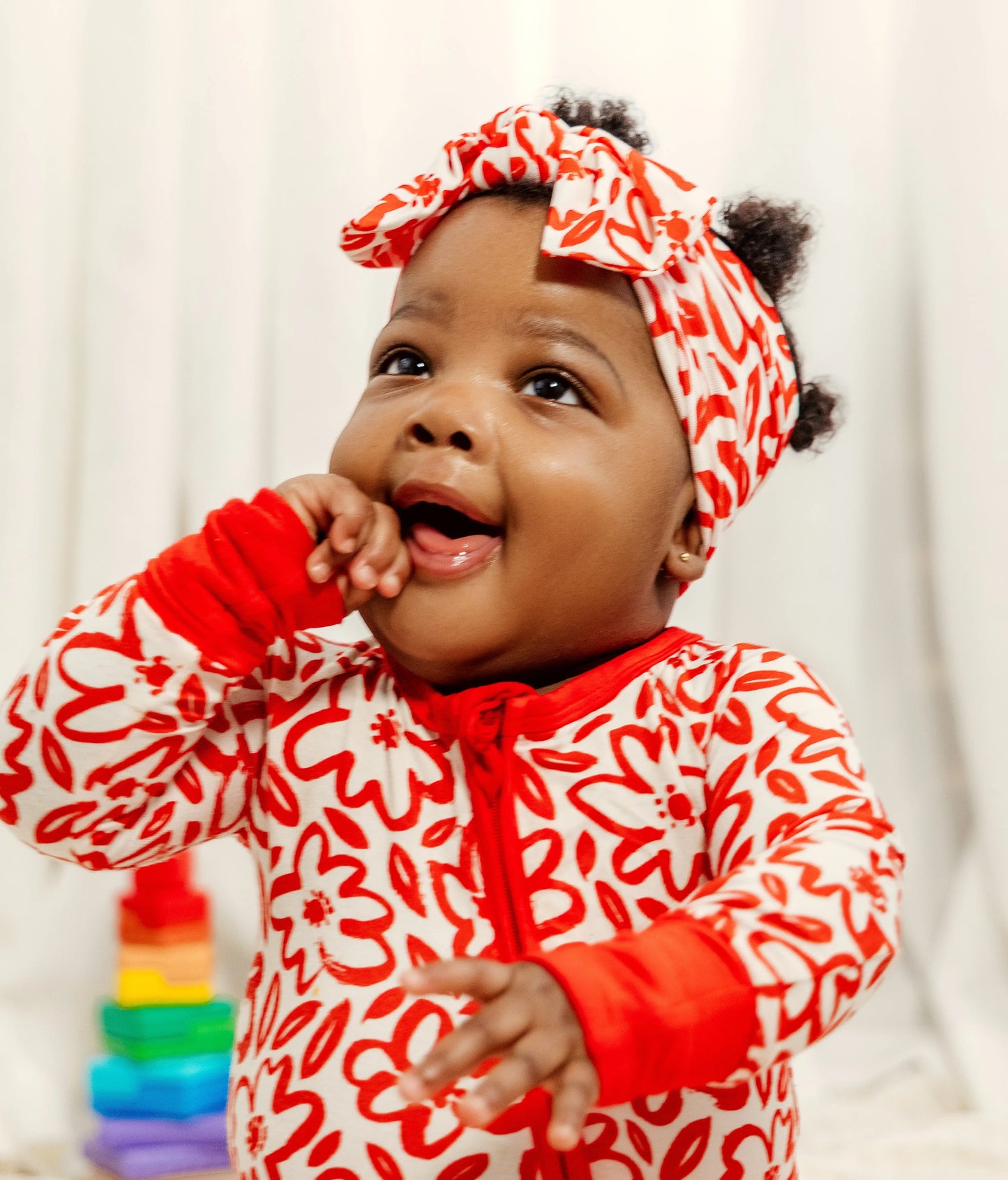Poppy Twist Bow The Little Bean Store