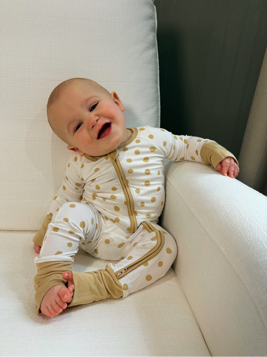 Biscuit Romper Jammies The Little Bean Store